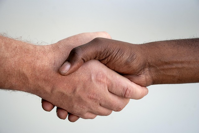 Handshake with client